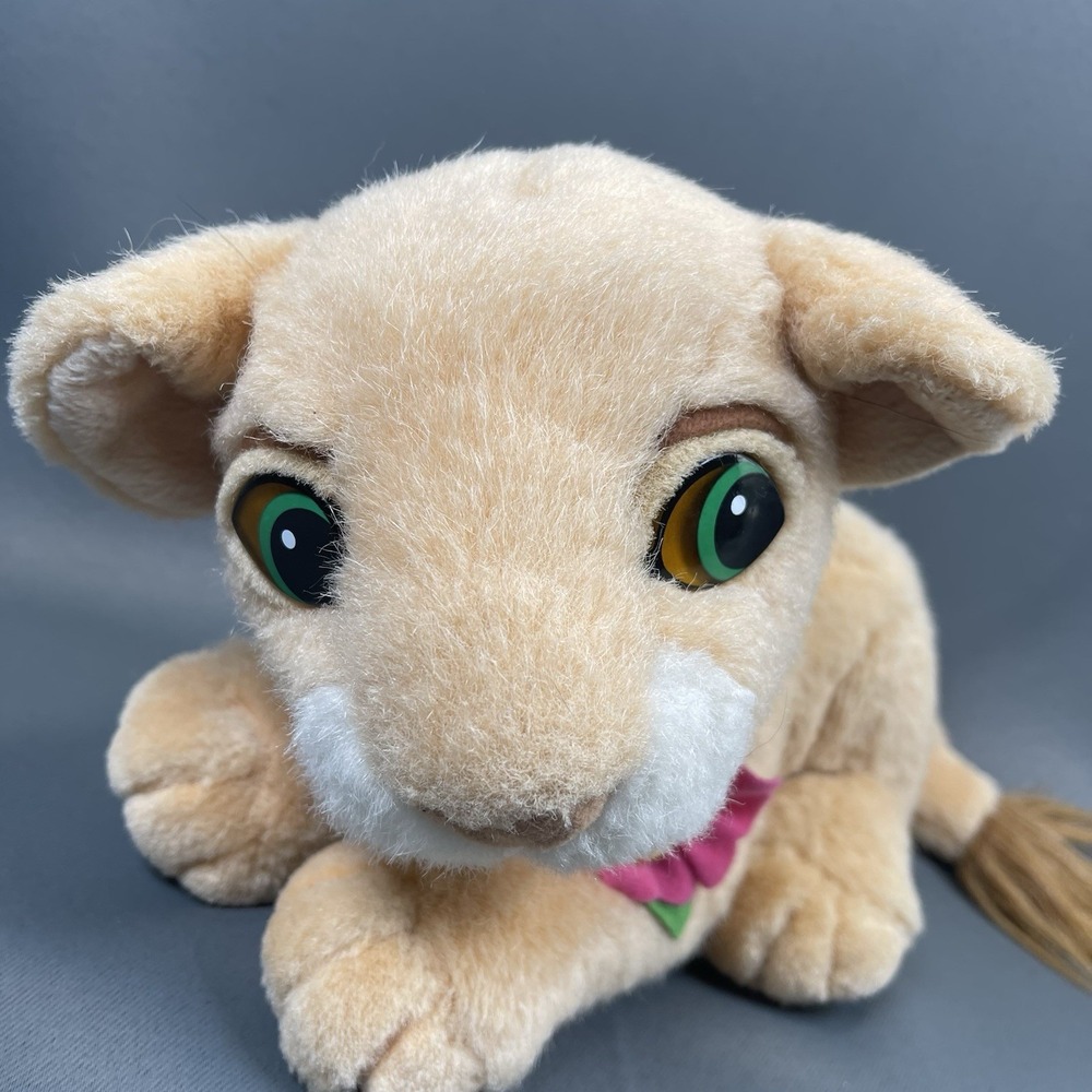 Vintage 1993 Lion King Nala Purring Plush Plush Works Good Condition VIDEO - Picture 4 of 12